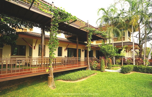 ขาย บ้านหรู แม่ออน เชียงใหม่ บนพื้นที่ 1 ไร่ หลังบ้านติดสนามกอล์ฟสันกำแพงแม่ออน