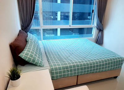 6412-681 ให้เช่า คอนโด อ่อนนุช บางจาก BTSอุดมสุข The Sky Sukhumvit ห้องStudio