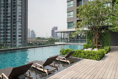 6503-1040 ให้เช่า คอนโด อ่อนนุช บางจาก BTSพระโขนง The Base Park East 1นอน ชั้นสูง