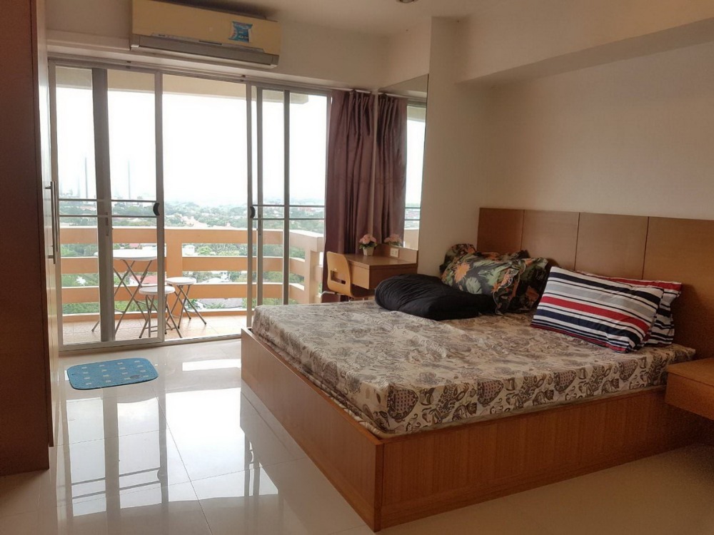 6506-723 ให้เช่า คอนโด บางนา สรรพวุธ Evergreen View Tower ห้อง Studio วิวเมือง
