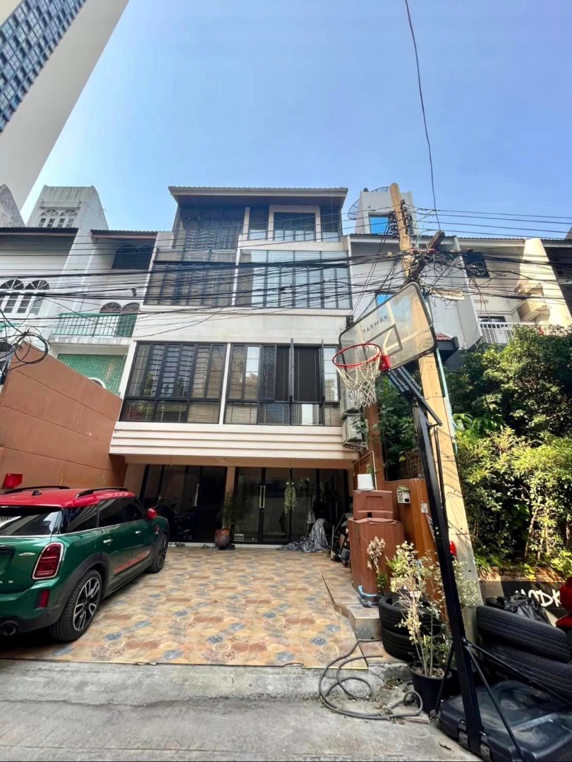 SH6605-369 ขาย บ้าน วิทยุ ชิดลม BTSเพลินจิต บ้าน4ชั้น3ห้องนอน