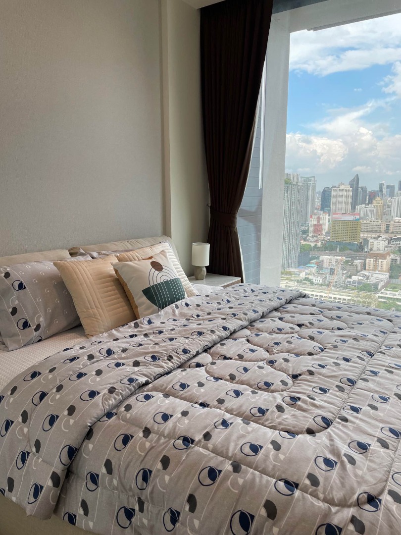 **ว่าง 03/68** 6610-137 Condo for rent in Chidlom,Ploenchit,BTSChidlom. 28 Chidlom 1 bedroom. Fully furnished