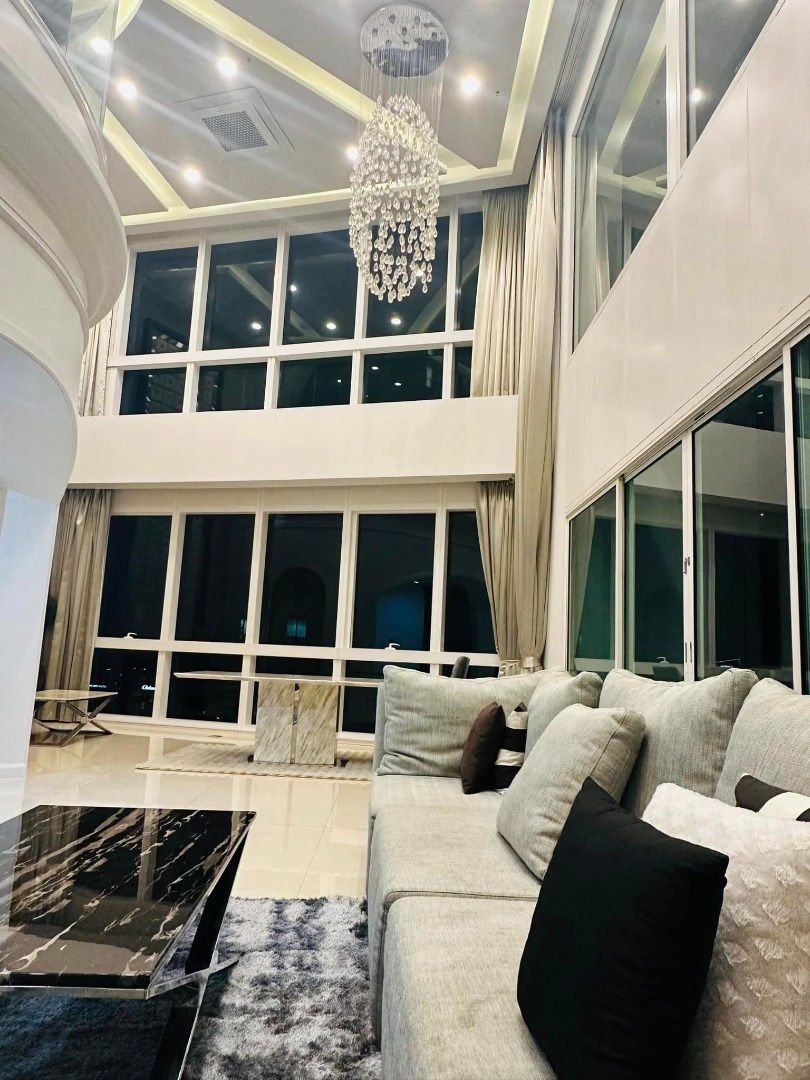 6606-210 ให้เช่า คอนโด Penthouse อโศก พร้อมพงษ์ BTSอโศก Millennium residence sukhumvit 20 3ห้องนอน