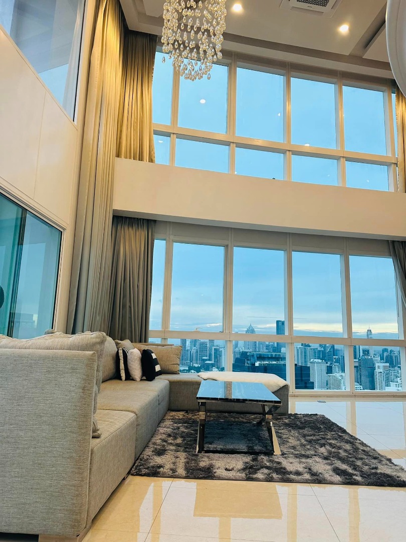 6606-210 ให้เช่า คอนโด Penthouse อโศก พร้อมพงษ์ BTSอโศก Millennium residence sukhumvit 20 3ห้องนอน