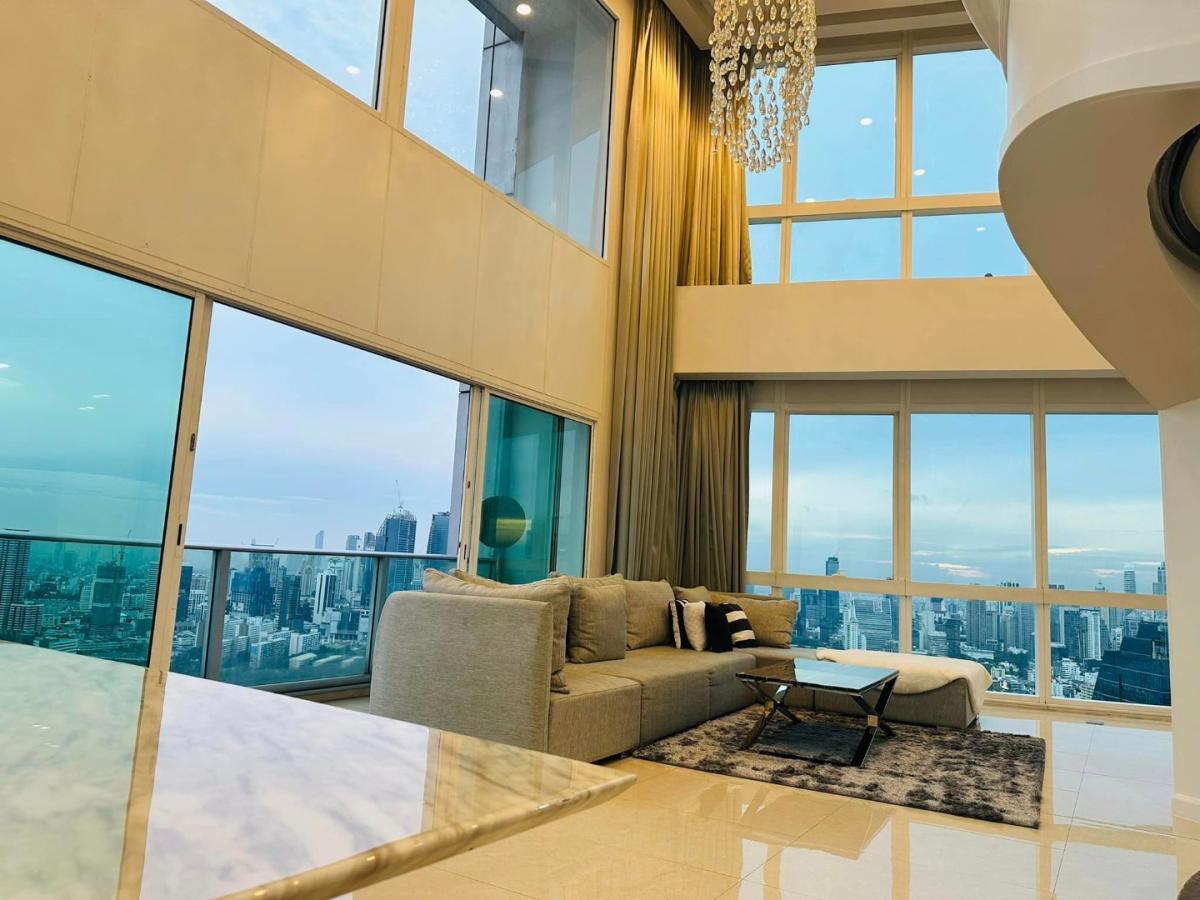 6606-210 ให้เช่า คอนโด Penthouse อโศก พร้อมพงษ์ BTSอโศก Millennium residence sukhumvit 20 3ห้องนอน