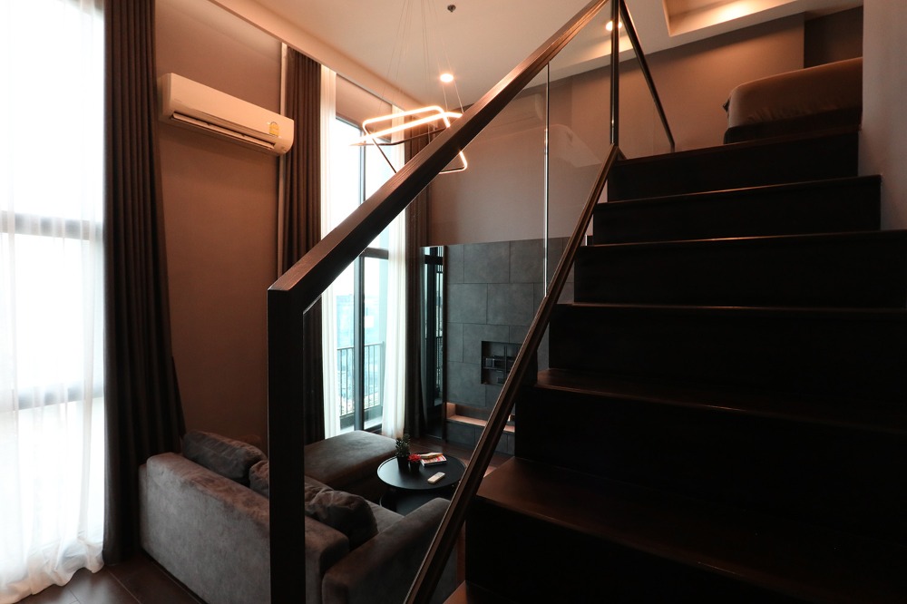 6701-068 ขายคอนโด สุขุมวิท พร้อมพงษ์ BTSเอกมัย C Ekkamai 1ห้องนอน Duplex ชั้นสูง
