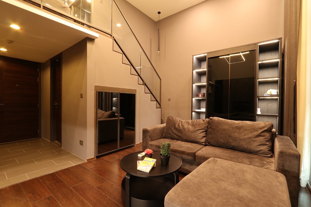 6701-068 ขายคอนโด สุขุมวิท พร้อมพงษ์ BTSเอกมัย C Ekkamai 1ห้องนอน Duplex ชั้นสูง
