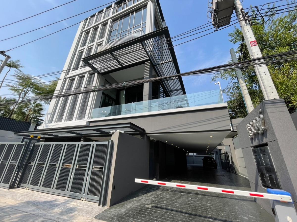 6802-187 ให้เช่า บ้านเดี่ยว 4.5 ชั้น มีลิฟท์ ย่านทองหล่อ โครงการ SAGE Thonglor