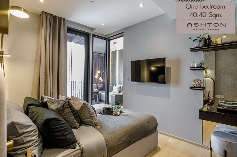 6812-094 ให้เช่า คอนโด รัชดา พระราม9 Ashton Asoke-Rama9 MRT พระราม9 1 ห้องนอน