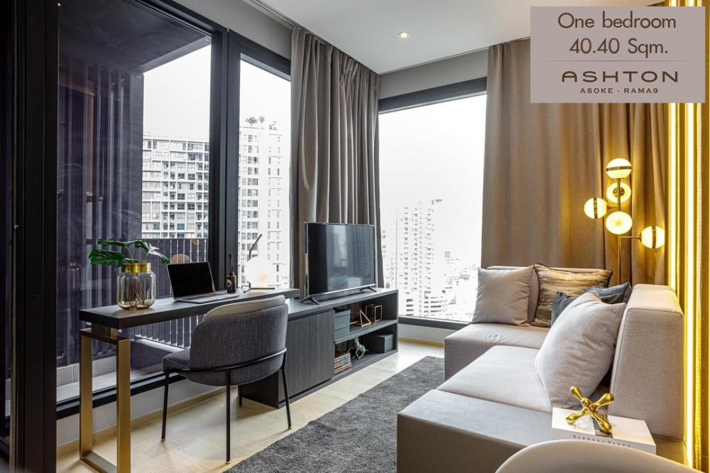 6812-094 ให้เช่า คอนโด รัชดา พระราม9 Ashton Asoke-Rama9 MRT พระราม9 1 ห้องนอน
