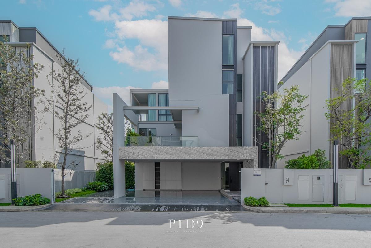 6901-012 ขาย/ให้เช่า  บ้านเดี่ยว 3 ชั้น พระราม9 กรุงเทพกรีฑา VIVE2 Krungthep Kreetha 4 ห้องนอน