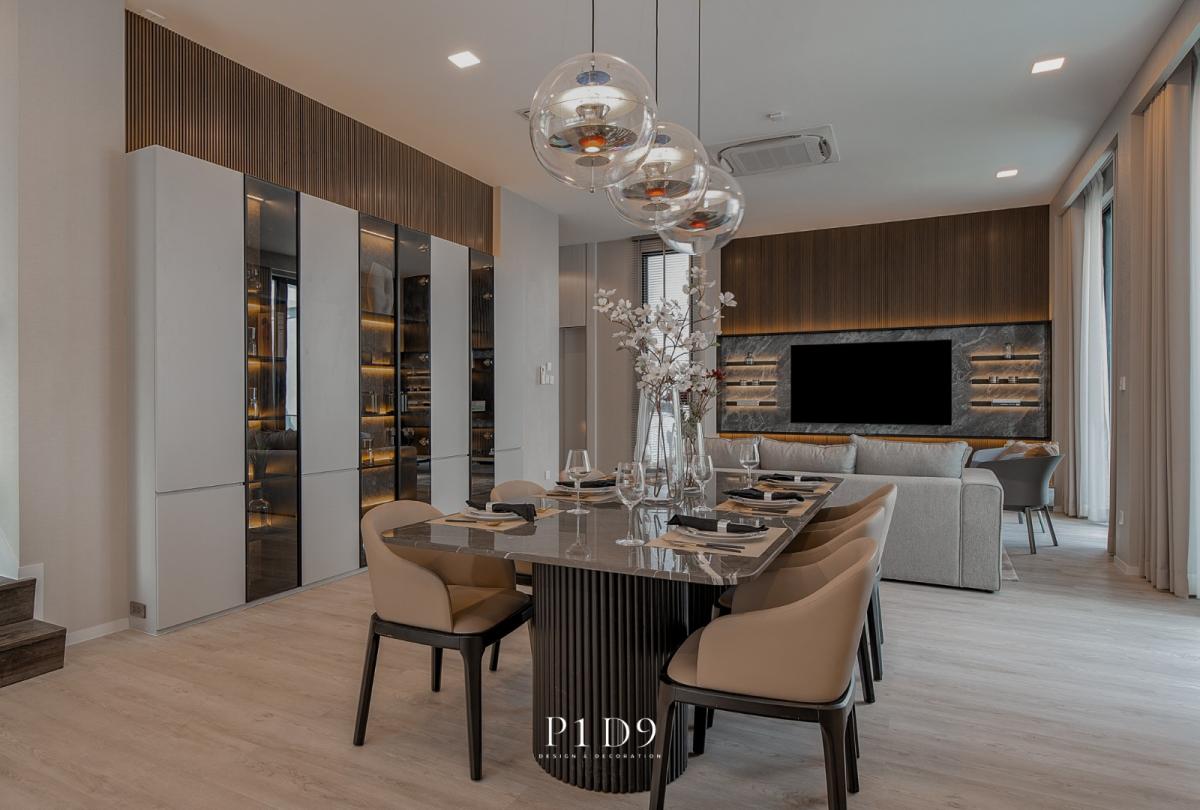 6901-012 ขาย/ให้เช่า  บ้านเดี่ยว 3 ชั้น พระราม9 กรุงเทพกรีฑา VIVE2 Krungthep Kreetha 4 ห้องนอน