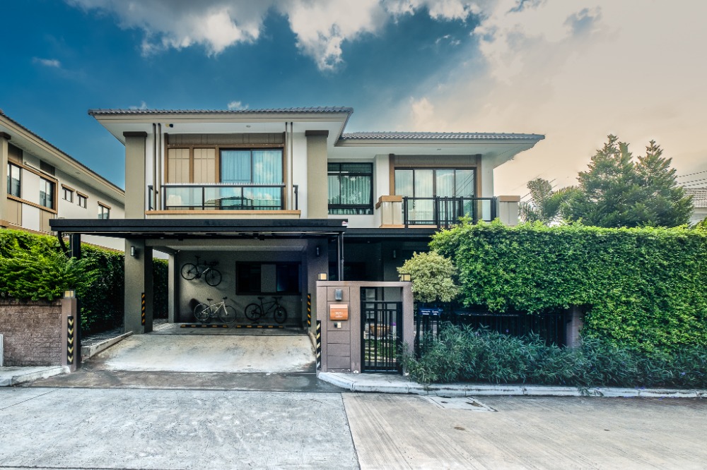 6901-035 ขาย/ให้เช่า บ้านเดี่ยว กิ่งแก้ว สุวรรณภูมิ โครงการ ภัสสร เพรสทีจ บางนา-สุวรรณภูมิ หลังมุม