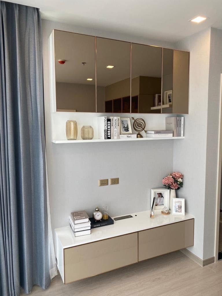 6901-055 ให้เช่า คอนโด พระราม9 รัชดา One9Five Asoke-Rama 9 MRTพระราม9 2 ห้องนอน ชั้นสูง