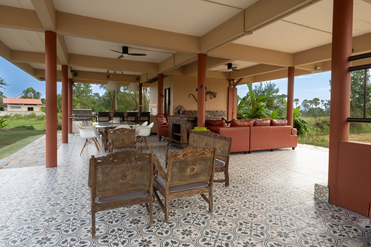 ขายและเช่า! บ้านทรงไทยร่วมสมัย วิวทุ่งนาสุดพาโนรามา @ ชะอำ