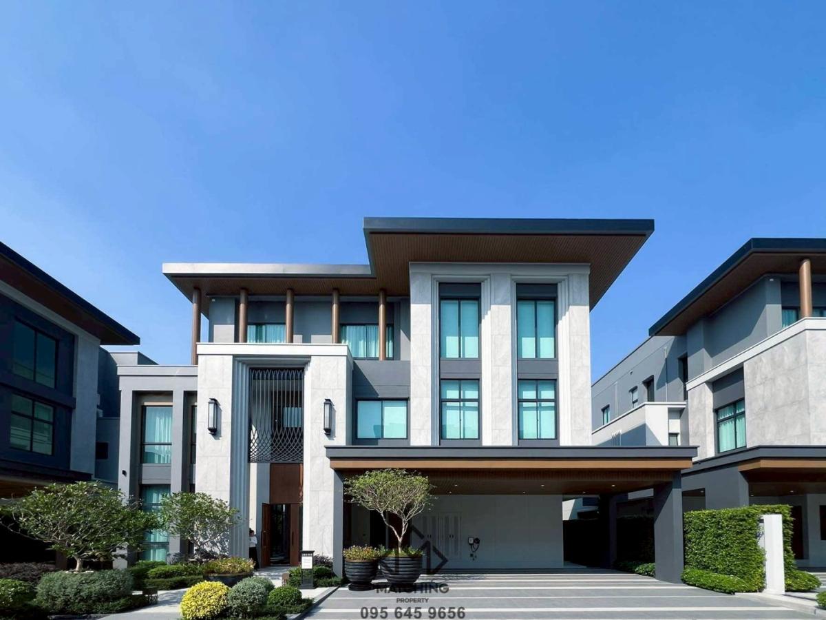 6901-078 ขาย บ้านเดี่ยว 3 ชั้น กรุงเทพกรีฑา ศรีนครินทร์ CINQUIEME Krungthep Kreetha 4 ห้องนอน 