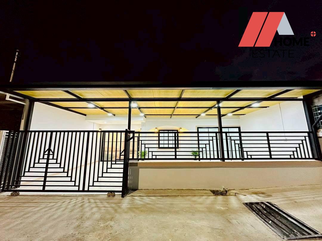 หมู่บ้านตะวันงาม ซอยกันตนา - บางใหญ่ พื้นที่กว้าง แต่งครบพร้อมอยู่