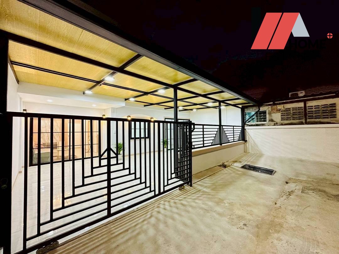 หมู่บ้านตะวันงาม ซอยกันตนา - บางใหญ่ พื้นที่กว้าง แต่งครบพร้อมอยู่