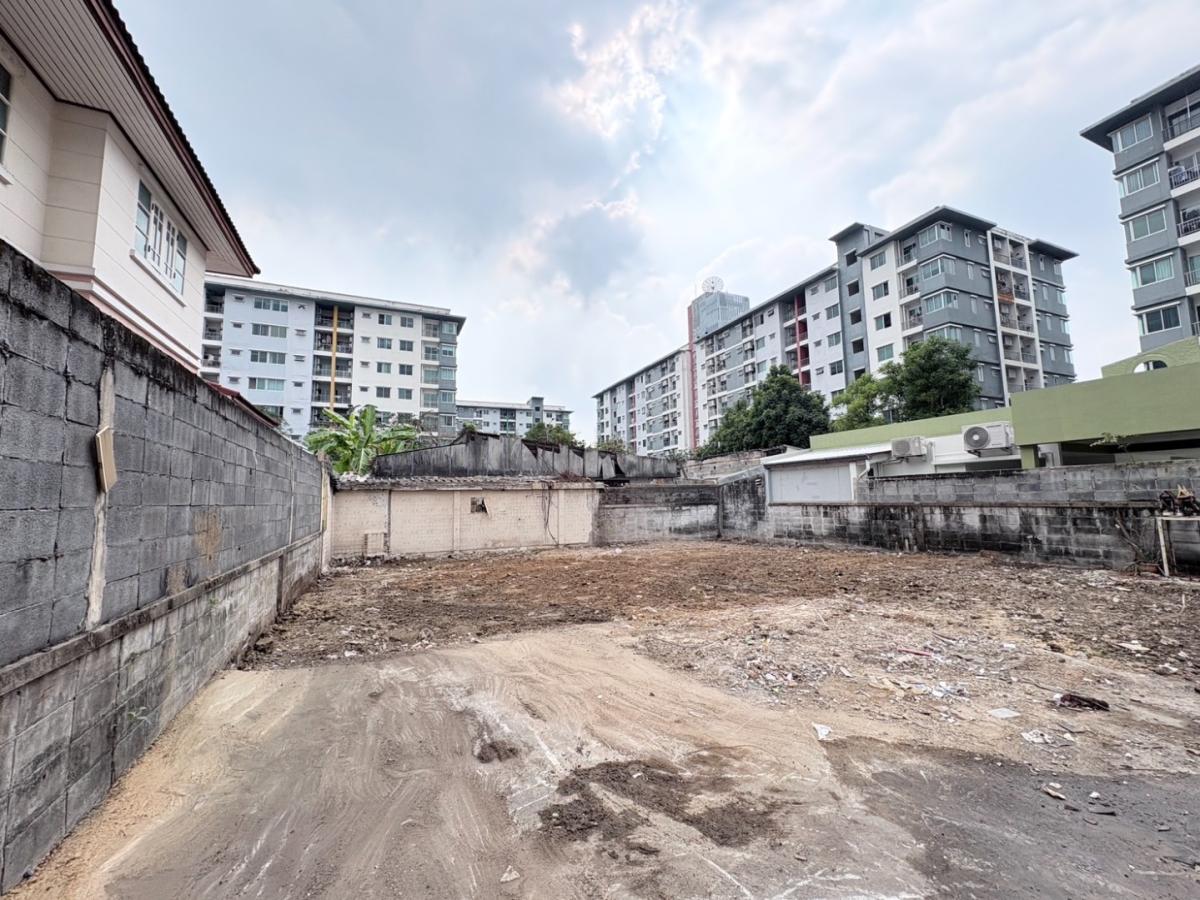 6902-045 ขาย ที่ดิน 56 ตรว. ถมแล้ว ห้วยขวาง ประชาอุทิศ 8 ใกล้ MRT ห้วยขวาง