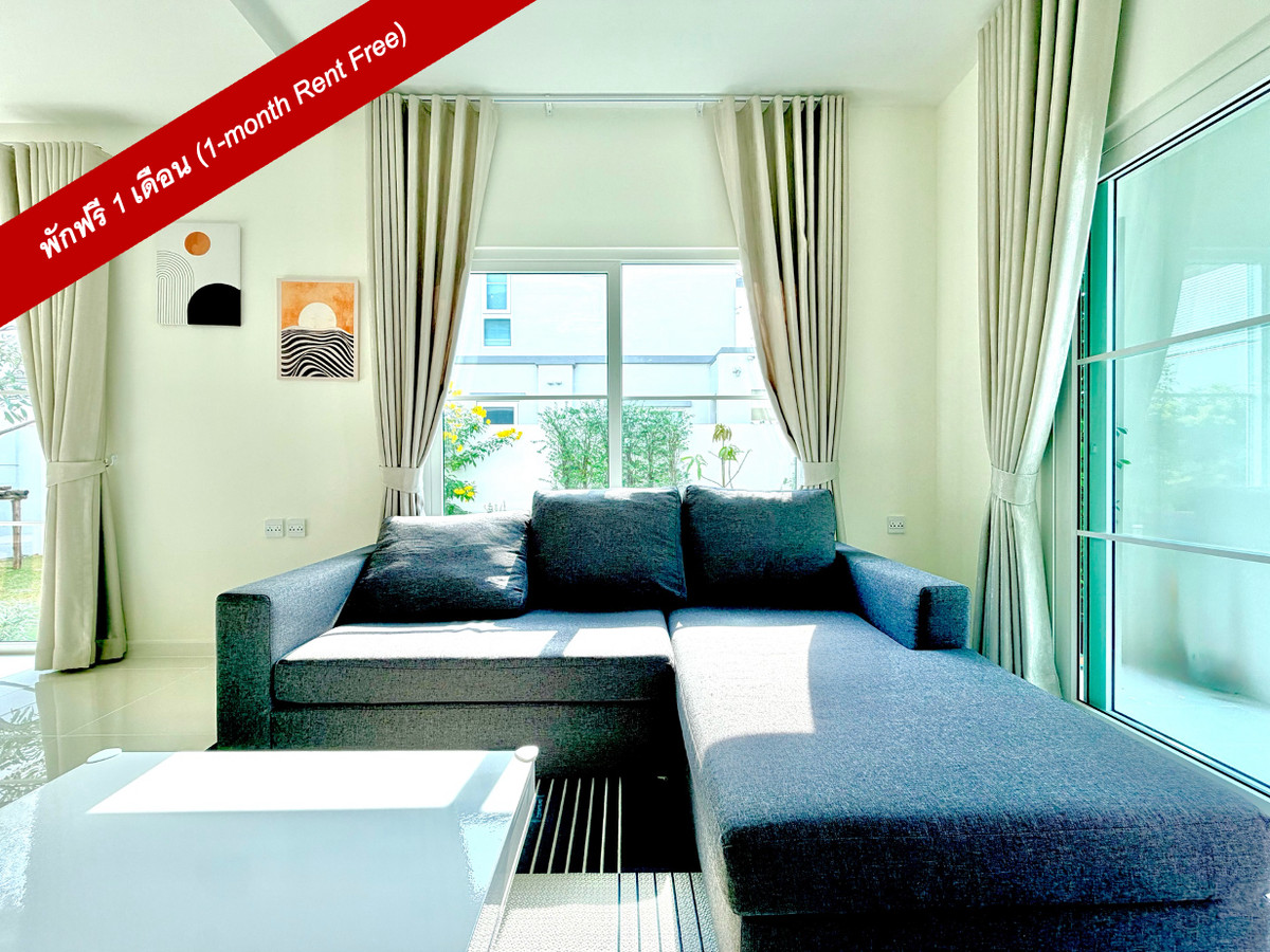 6902-059 ให้เช่า บ้านเดี่ยว 2 ชั้น ศรีนครินทร์ บางนา โครงการ Villaggio3 Srinakarin-Bangna 3 ห้องนอน