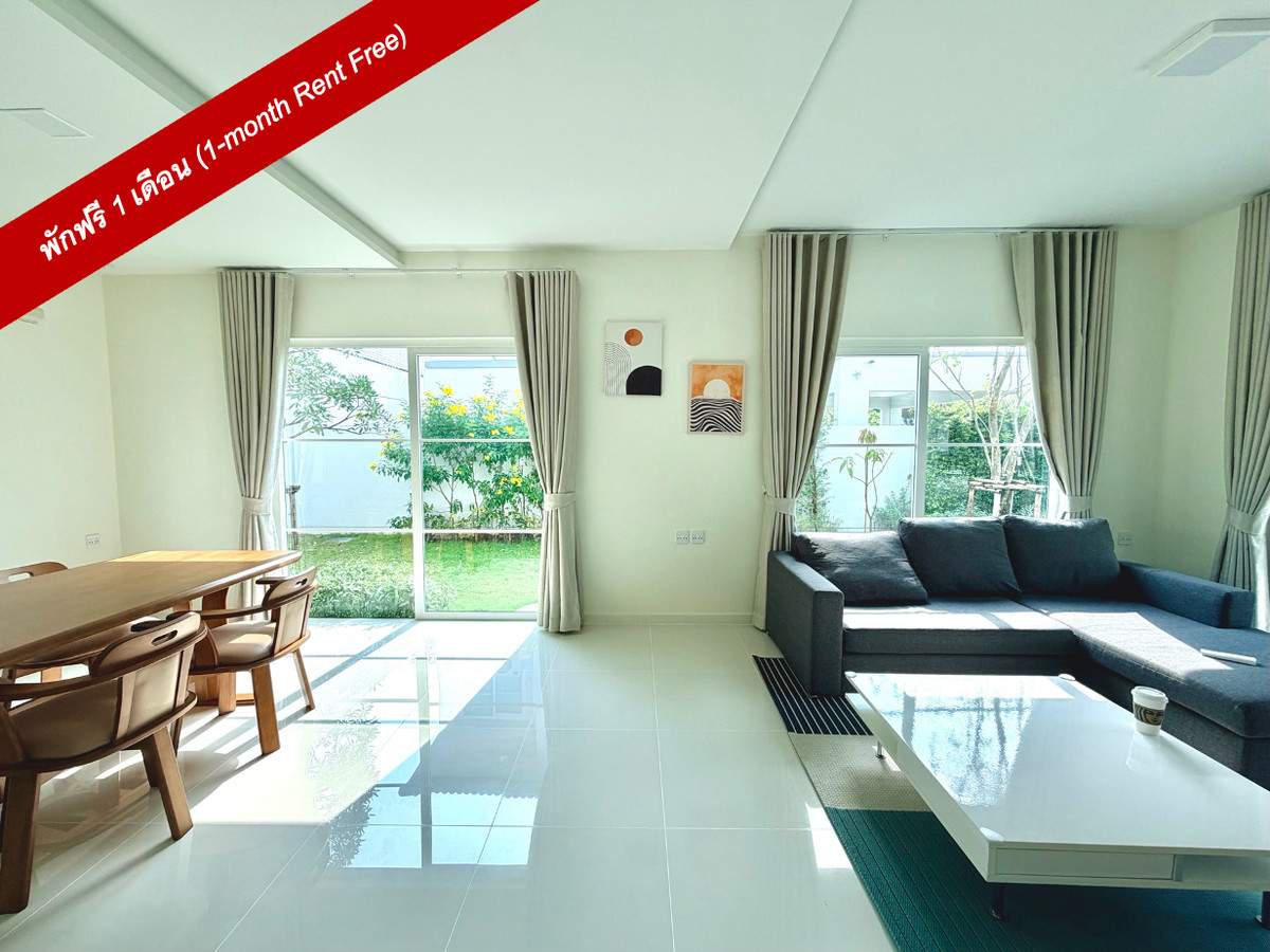 6902-059 ให้เช่า บ้านเดี่ยว 2 ชั้น ศรีนครินทร์ บางนา โครงการ Villaggio3 Srinakarin-Bangna 3 ห้องนอน