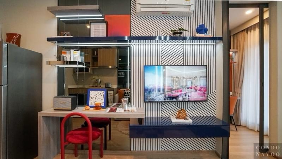 6902-088 ขาย คอนโด พระราม4 คลองเตย MRTศูนย์ประชุมฯ Life Rama4-Asoke วิวแม่น้ำ 1 นอน