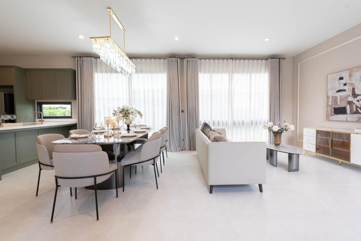 6903-005 ให้เช่า บ้านเดี่ยว 2 ชั้น บางนา บางพลี Setthasiri Bangna KM.10 บ้านใหม่ 5ห้องนอน