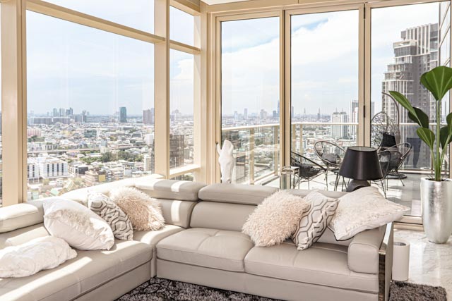 6903-079 Ultra Luxury Condo for Rent in Sathorn-Charoenkrung area, at Four Seasons Private Residences, amazing river view