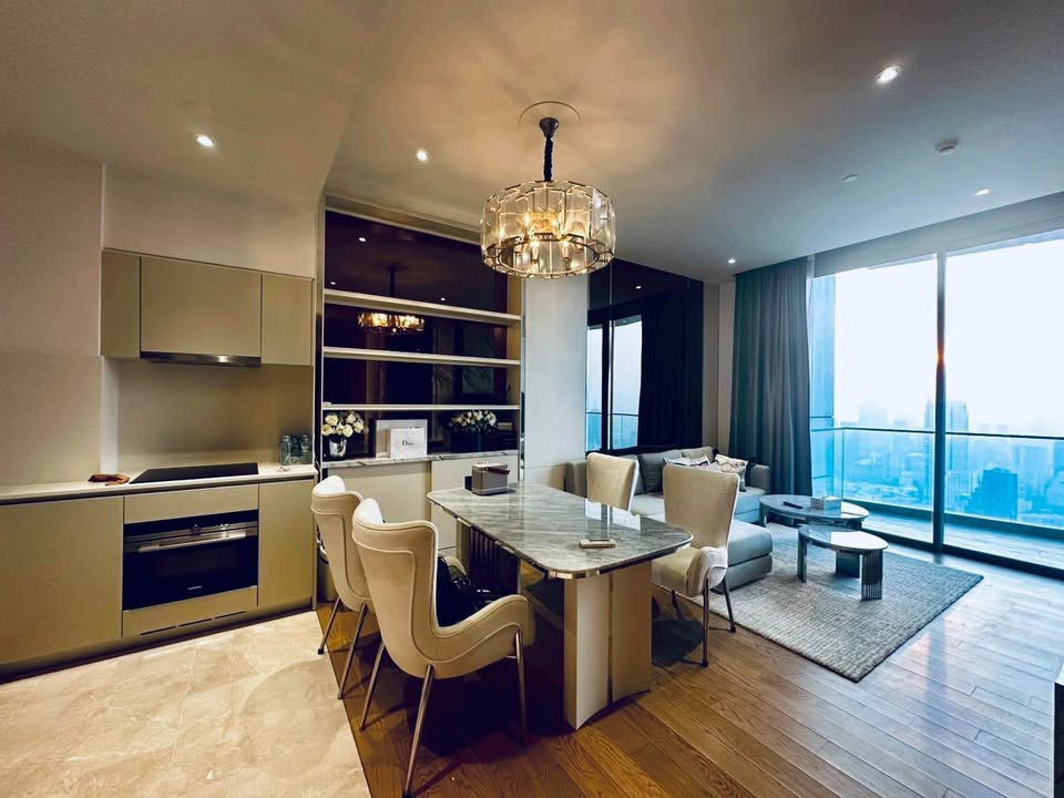 6903-080 Ultra Luxury Condo for Rent in Sathorn-Charoennakorn area, at Magnolias Waterfront Residences, amazing river view