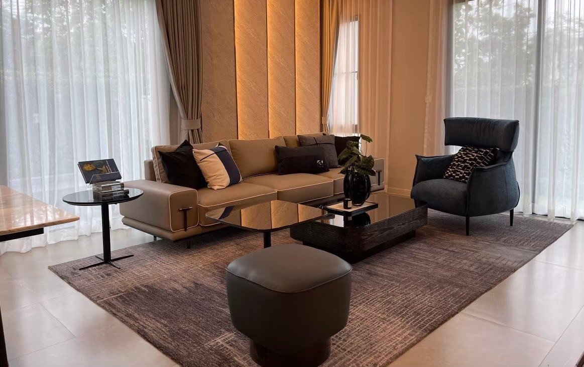 6903-102 Luxury Detached House in Bangna, Mantana Bangna KM.15 Private corner unit with garden