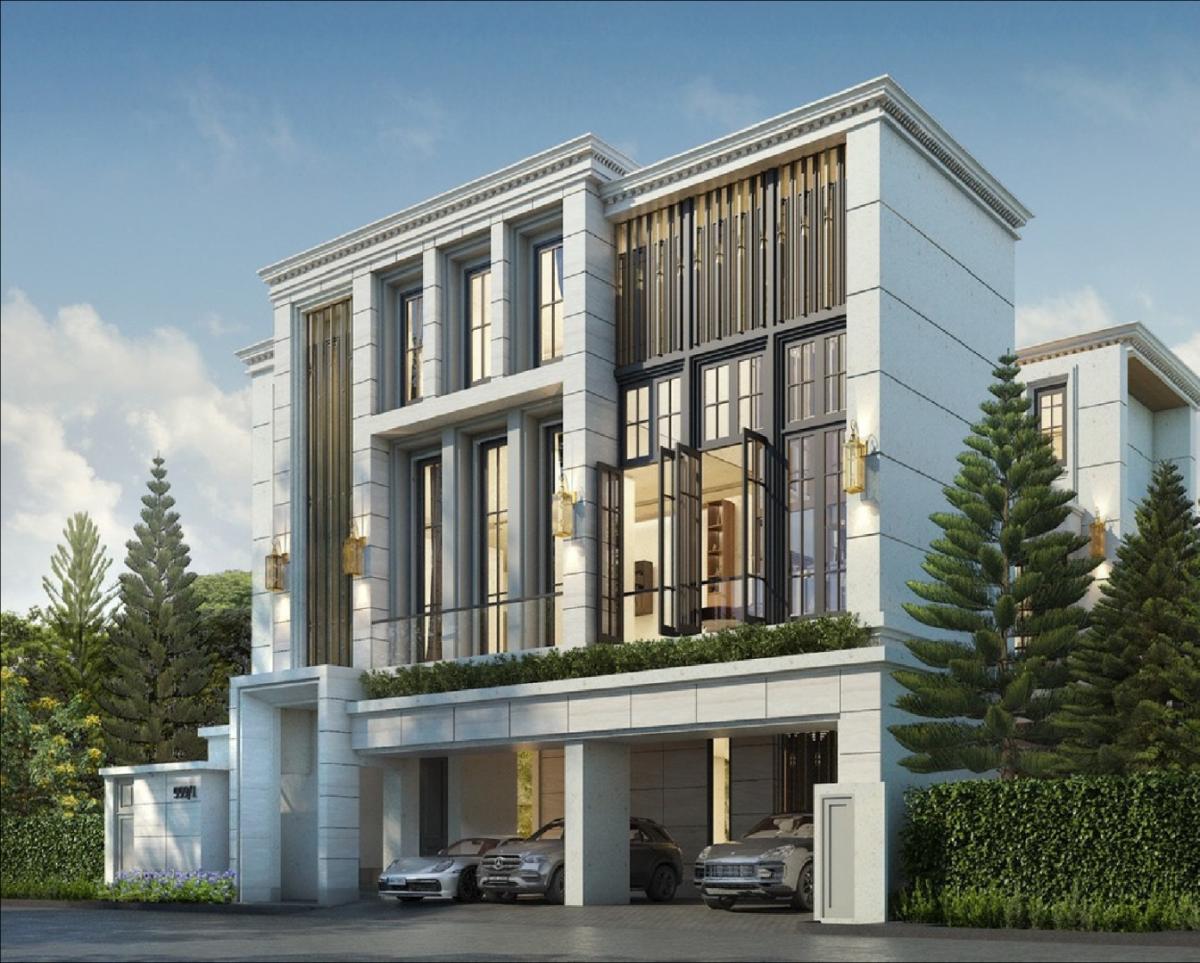 6903-104 ขาย บ้านเดี่ยวหรู 4 ชั้น Lavier Rama III พร้อมสระว่ายน้ำส่วนตัว พระราม 3