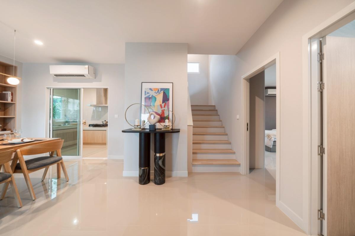 6904-112 ให้เช่า บ้านเดี่ยว 3 ชั้น กรุงเทพกรีฑา ศรีนครินทร์ Nirvana Absolute Krungthep Kreetha 4 ห้องนอน ตกแต่งแบบบ้านตัวอย่าง