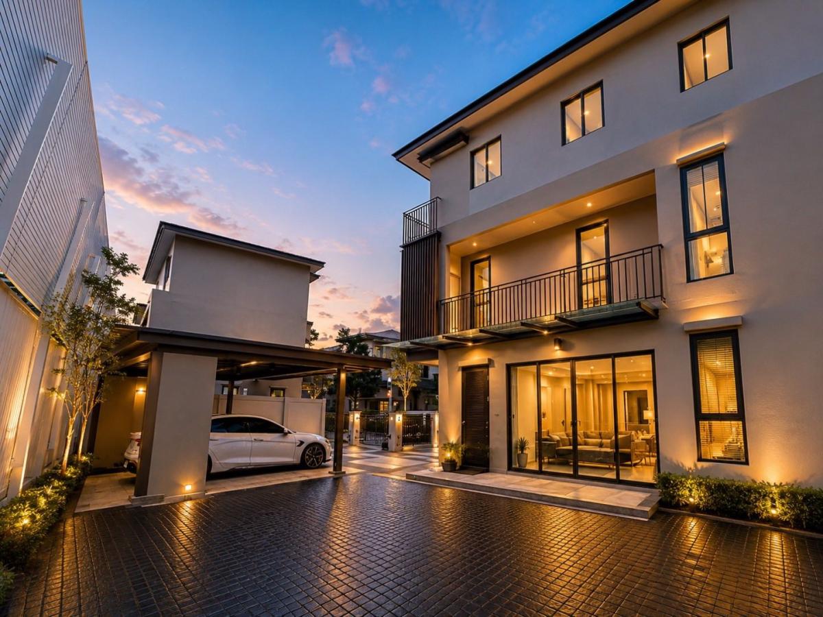 6905-044 ขาย บ้านเดี่ยว 3 ชั้น สวนหลวง พัฒนาการ AQ Arbor สวนหลวง ร.9 – พัฒนาการ บ้านใหม่ ไม่เคยเข้าอยู่