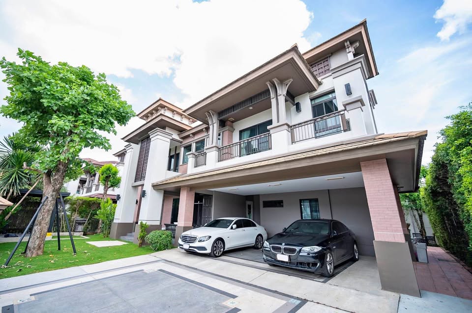 6905-068 ขาย บ้านเดี่ยว 2 ชั้น วัชรพล รามอินทรา สายไหม มบ.มัณฑนา เลค วัชรพล