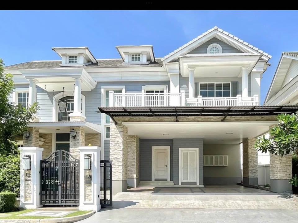 6905-069 ขาย/ให้เช่า บ้านเดี่ยว 2 ชั้น บางนา กม.10 บางพลี NARASIRI BANGNA KM10 4ห้องนอน