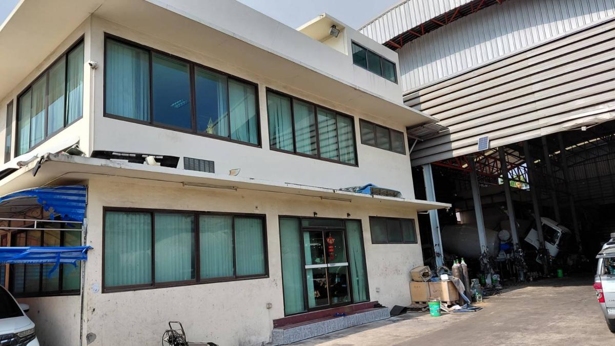 6905-091 ให้เช่า โรงงาน/โกดัง ติดถนนใหญ่กิ่งแก้ว ใกล้ปั๊มบางจาก