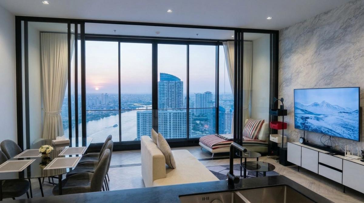 6905-115 Condo for Rent in Charoen Nakorn, at Chapter Charoennakhon - Riverside, BTS Krungthonburi