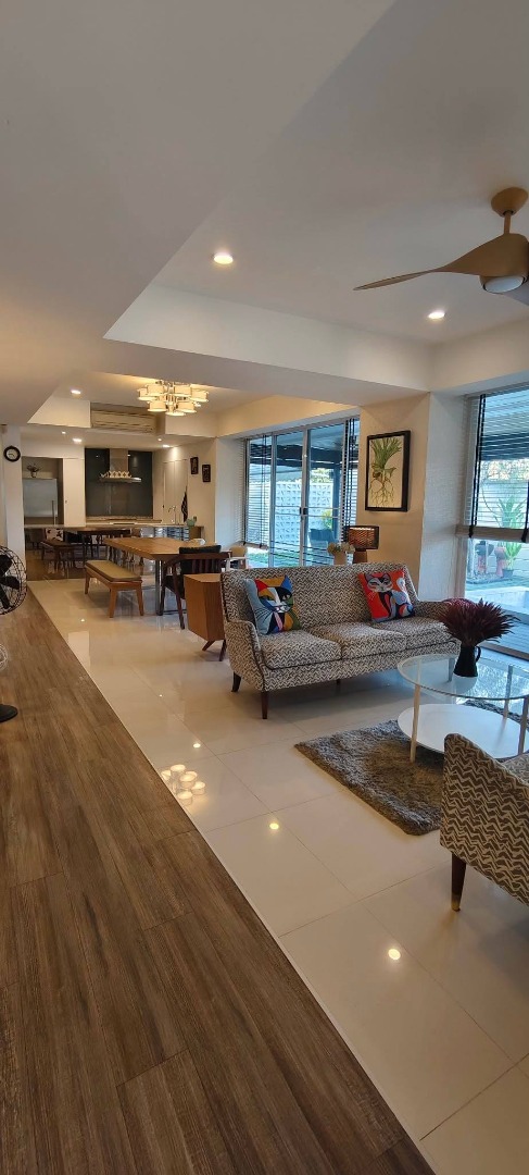 6906-017 Modern Single House For Rent in Rama9,  Courtyard Villa Rama9, Pet friendly
