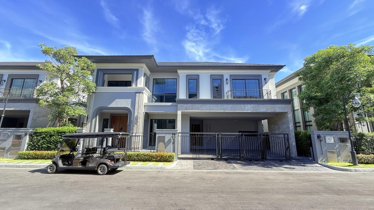 6907-024 ให้เช่า บ้านเดี่ยว 2 ชั้น สุขสวัสดิ์ พระราม3 Grand Bangkok Boulevard Suksawat-Rama3 ตำแหน่งดี ใกล้ส่วนกลาง