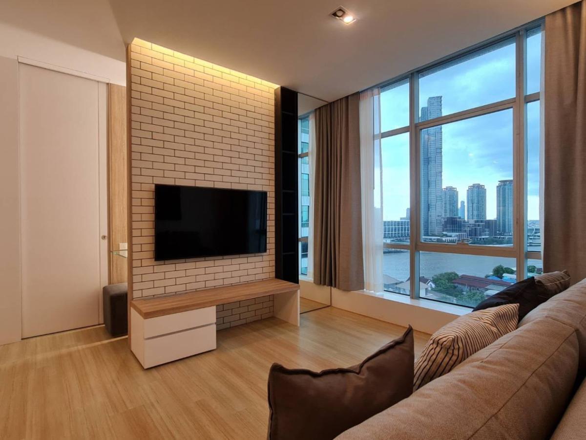 6907-109 Condo for Rent in Charoen Nakorn area, Baan Sathorn - Chaophraya, BTS Saphan Taksin