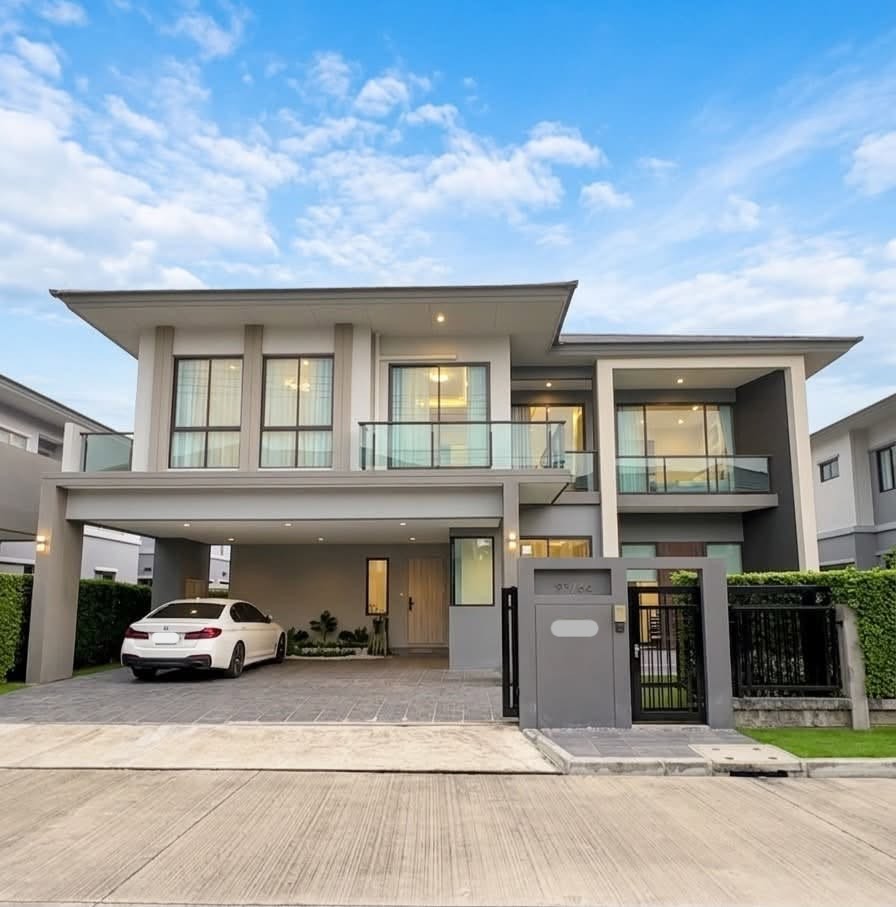 6908-011 ขาย/ให้เช่า บ้านเดี่ยว 2 ชั้น บางนา-ตราด The Palm Bangna–Wongwaen