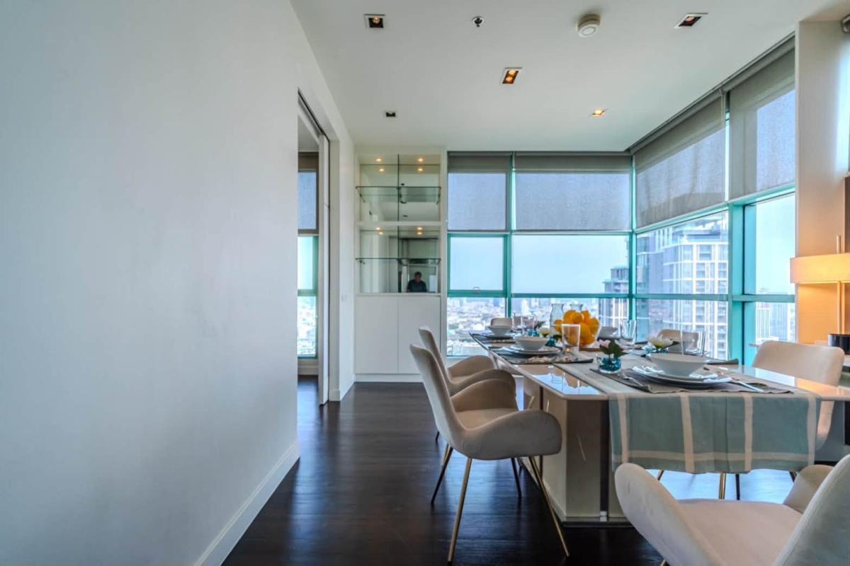 6908-021 Condo for Rent in Sathorn, at Chatrium Riverside Residence, Triplex