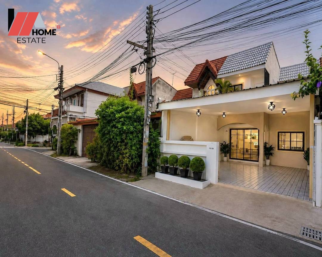หมู่บ้านบัวทอง 2 ซ.5/6 (ติดถนนกาญจนาภิเษก) รีโนเวทใหม่เอี่ยม พร้อมเข้าอยู่