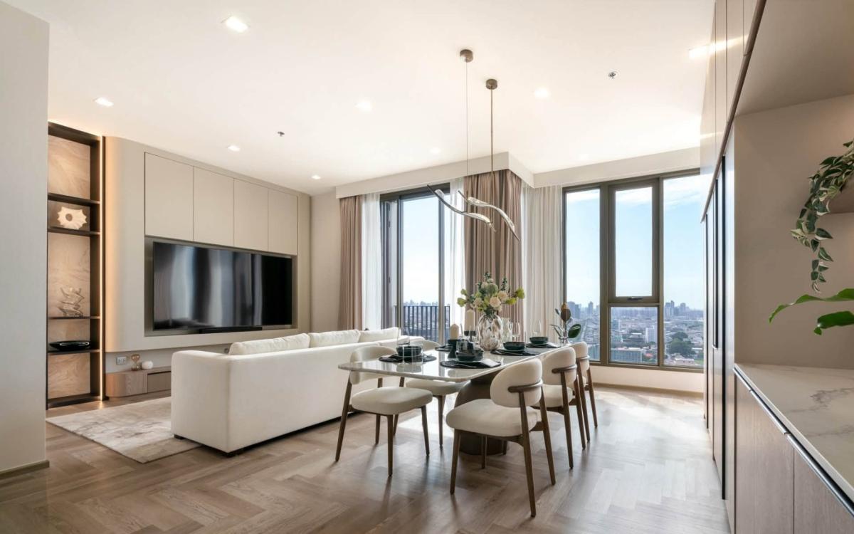 6908-070 Condo for Rent in Charoenkrung area, at Rhythm Charoenkrung Pavillion, next to BTS Saphan Taksin