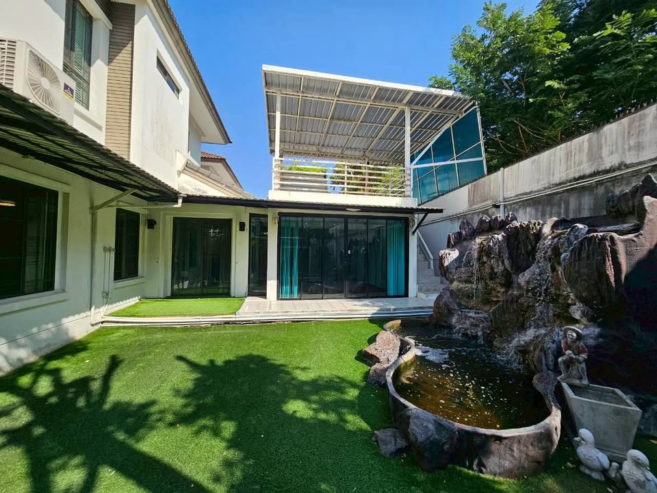 6908-090 ขาย/ให้เช่า บ้านเดี่ยว 2 ชั้น วัชรพล รามอินทรา มัณฑนา เลค วัชรพล  