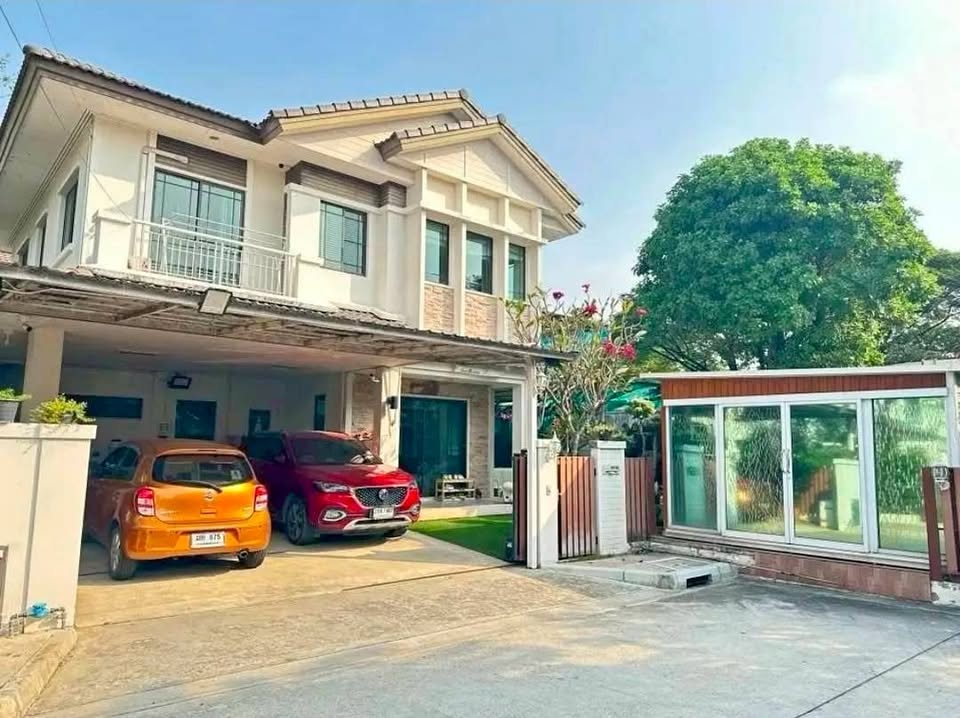 6908-090 ขาย/ให้เช่า บ้านเดี่ยว 2 ชั้น วัชรพล รามอินทรา มัณฑนา เลค วัชรพล  