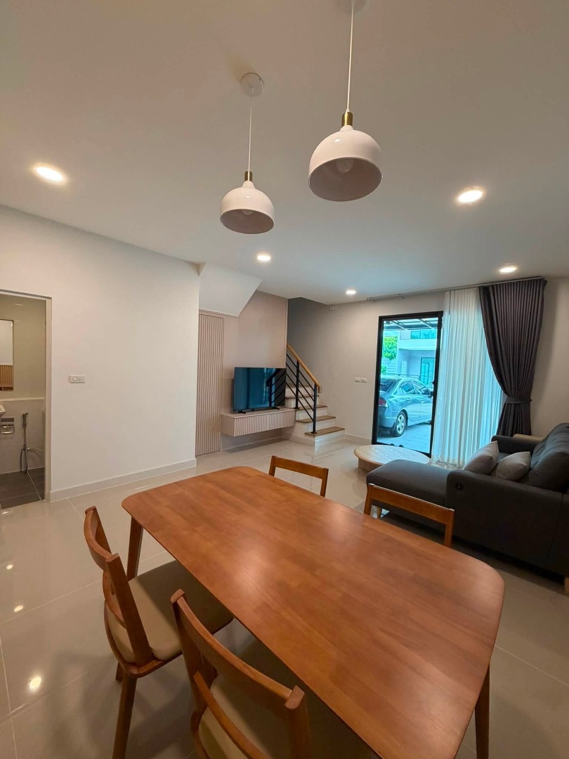 6908-096 ให้เช่า ทาวน์เฮ้าส์ 2 ชั้น บางนา บางพลี Pleno Sukhumvit-Bangna3 พร้อมเข้าอยู่
