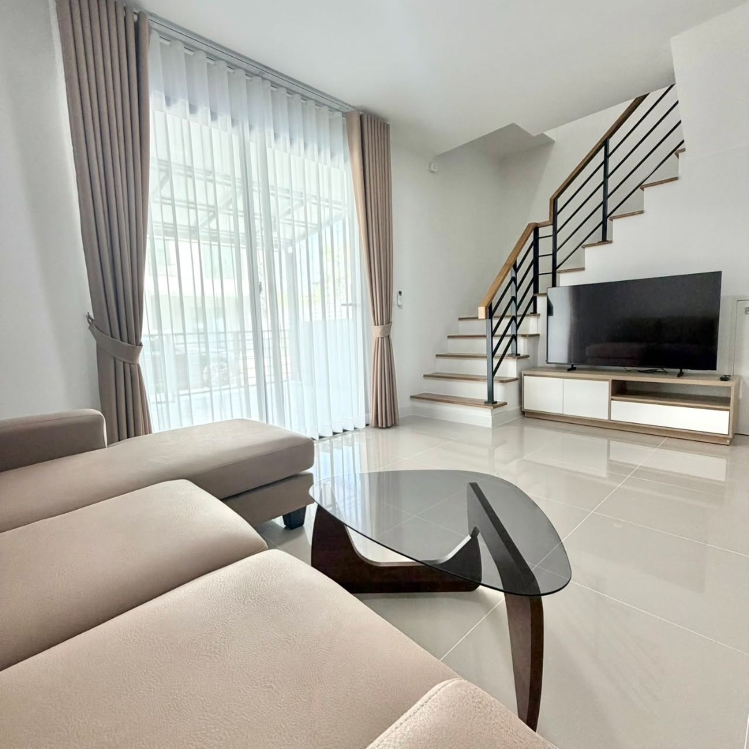 6909-045 ให้เช่า ทาวน์เฮ้าส์ 2 ชั้น บางนา บางพลี Pleno Sukhumvit-Bangna3 พร้อมเข้าอยู่