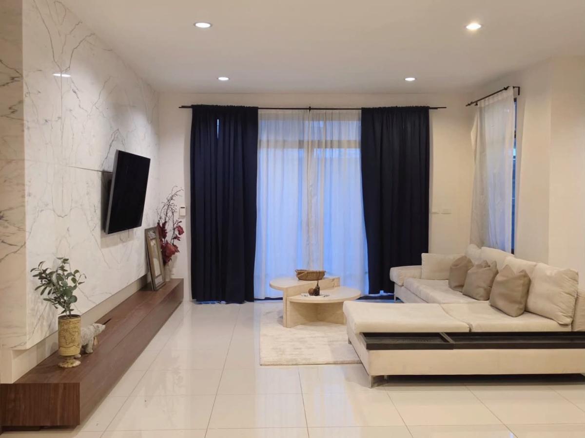 6909-097 ขาย/ให้เช่า บ้านเดี่ยว พัฒนาการ อ่อนนุช โครงการ The Palm Pattanakarn แปลงสวยติดสวน