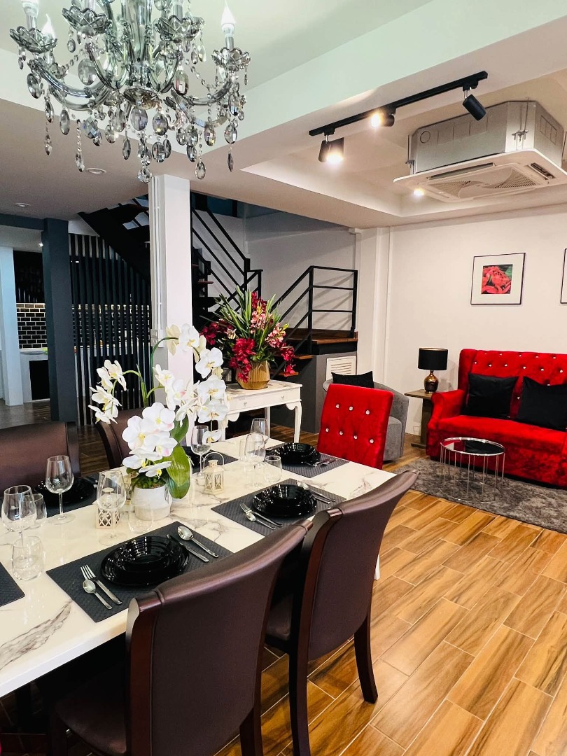 6909-107 3-Storey Townhome for Rent in Ekamai-Thonglor, BTS Ekamai